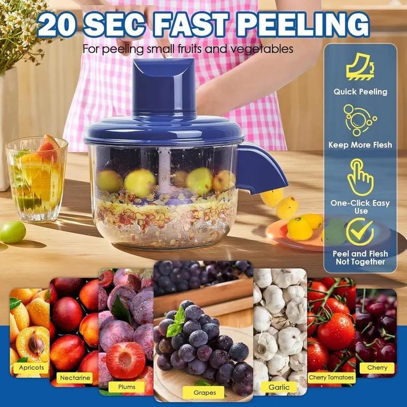 Automatic Electric Fruit & Garlic Peeler