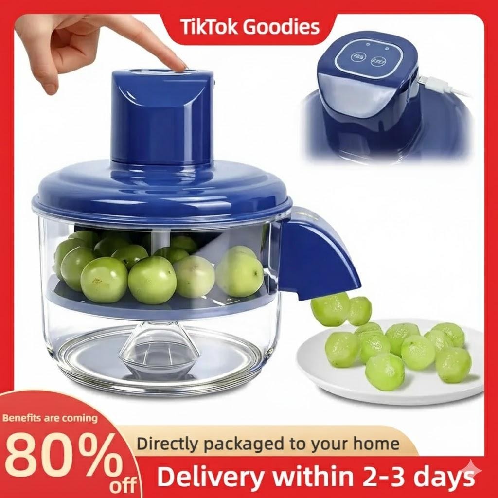 Automatic Electric Fruit & Garlic Peeler