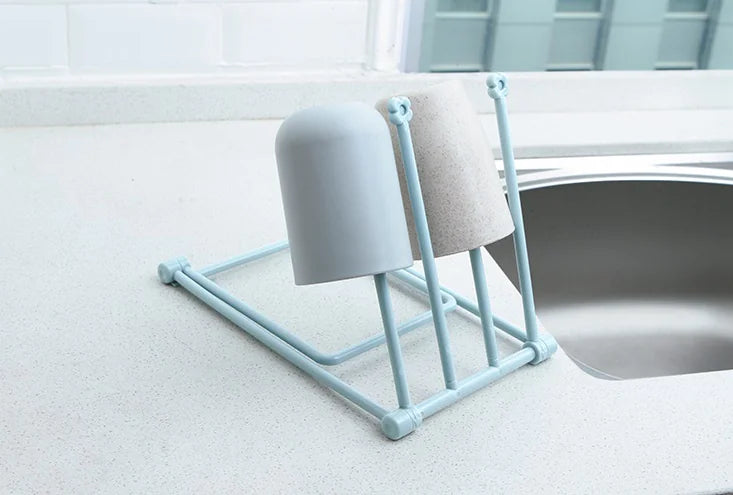 Folding Kitchen Rack for Dishcloths and Towels